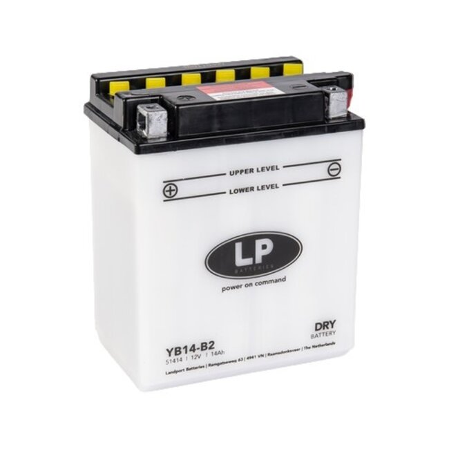 LP YB14-B2 motor accu 12 volt 14,0 ah (51414 - MD LB14-B2)