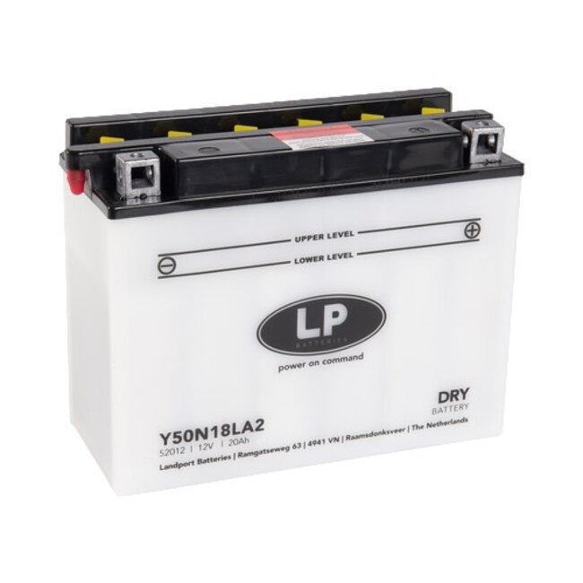 Landport (LP) L50N18LA2 motor accu 12 volt 20,0 ah (52012 - Y50N18LA2)