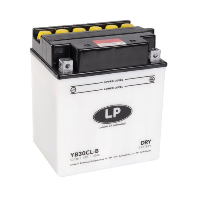 LP YB30CL-B motor accu 12 volt 30,0 ah (53036 - MD LB30CL-B)
