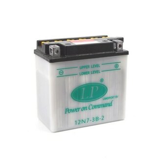 Landport (LP) 12N7-3B-2 motor accu 12 volt 7 ah