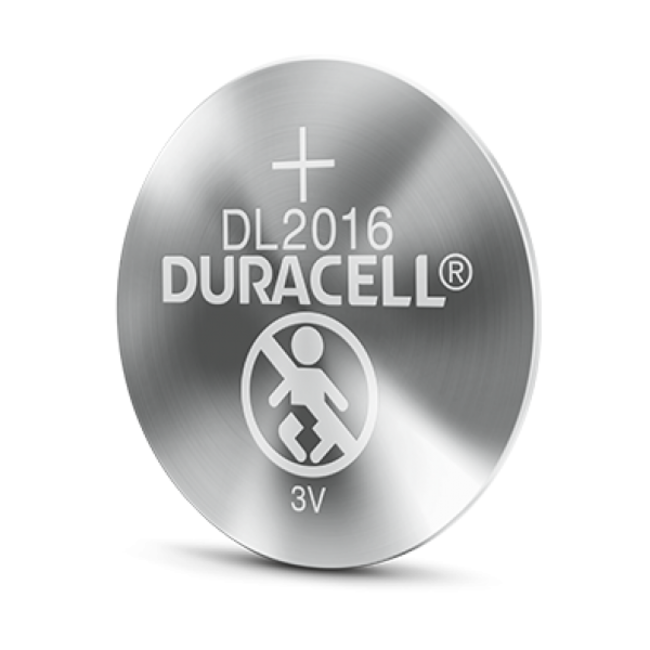 Duracell Knoopcel batterij Lithium CR2016 blister 2