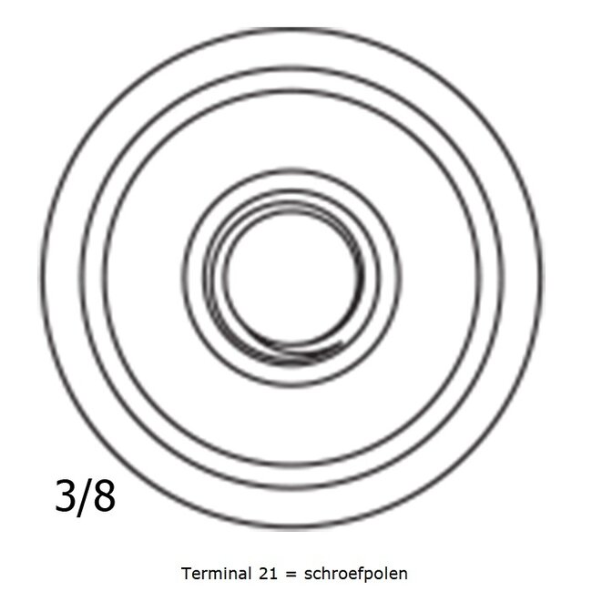 Dynac Auto accu 12 volt 60 ah Type 56010