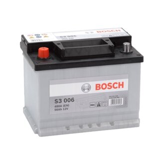 Bosch S3006 start accu 12 volt 56 ah + links