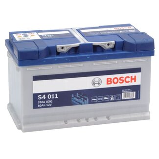 Bosch S4011 start accu 12 volt 80 ah