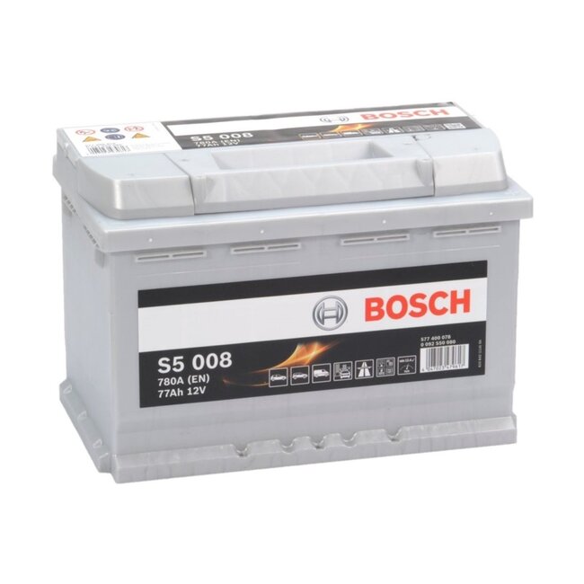 Bosch Auto accu 12 volt 77 ah Type S5 008