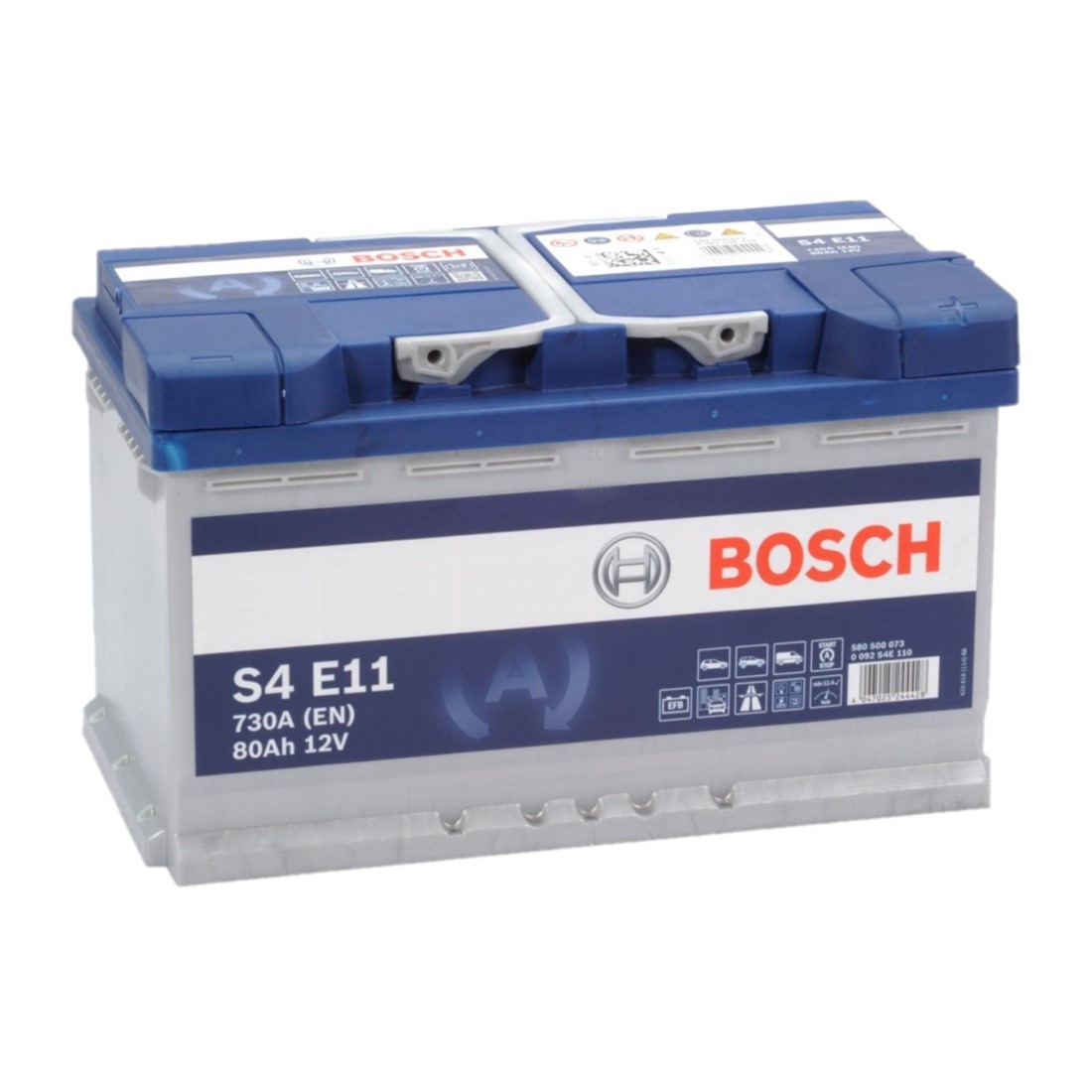 Bosch Accu EFB start-stop 12 volt 80 ah Type S4 E11 - Accu Service