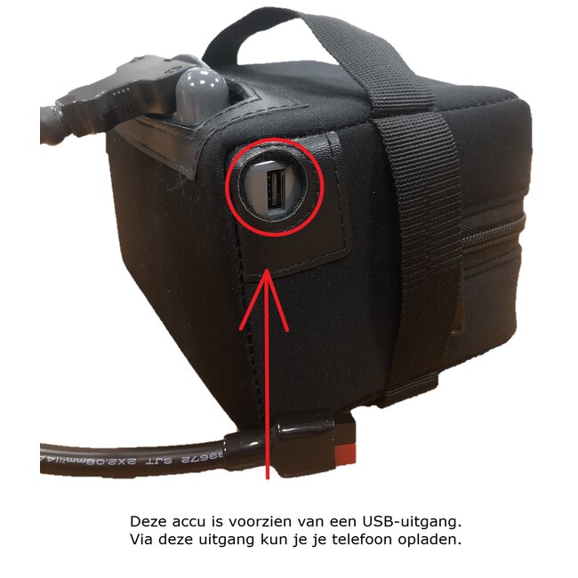 Landport (LP) LFP POW12-22 12 volt 281,6 Wh Lithium golftrolley accu