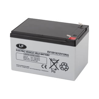 LP EV12012 accu 12 volt 12 ah Electric Vehicle VRLA Battery