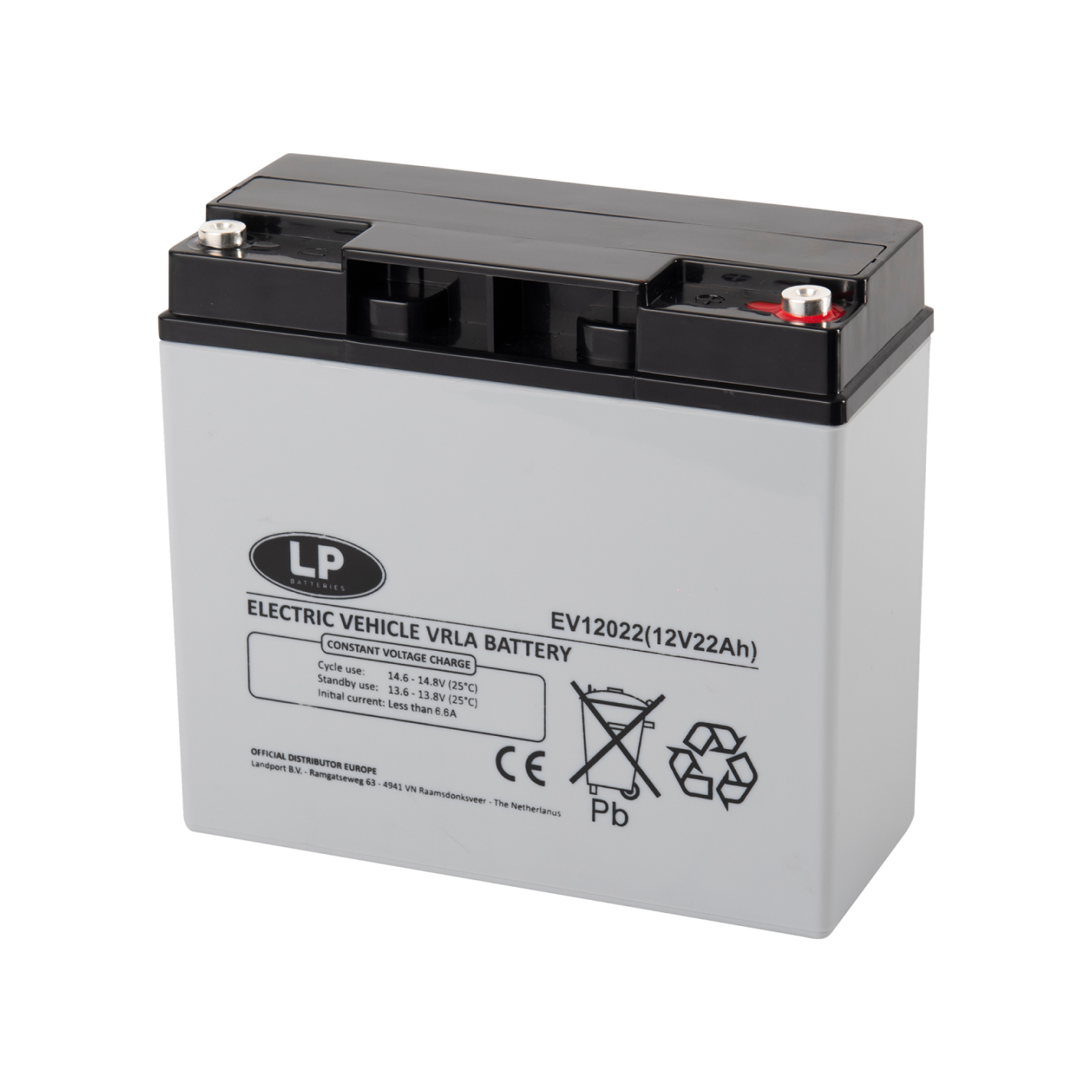 EV12022 accu 12 volt 22 ah Electric Vehicle VRLA Battery Accu Service