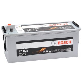 Bosch Accu 12 volt 145 ah T5075 Silver truckline