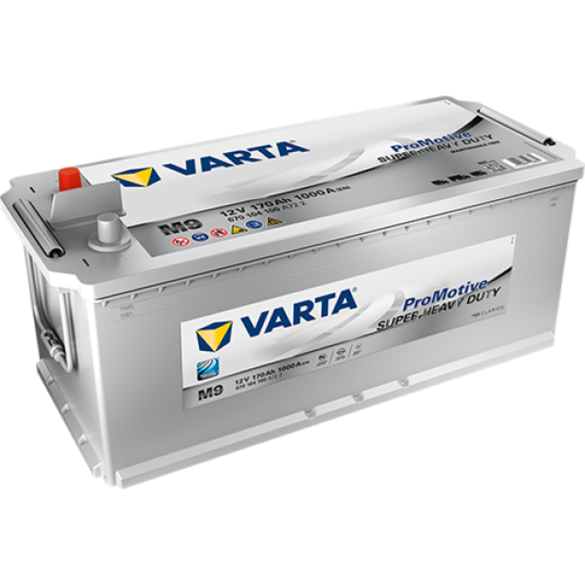 Varta Promotive SHD type M9 startaccu 12 volt 170 ah