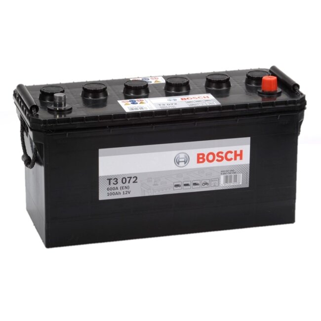 Bosch Startaccu 12 volt 100 ah T3 072 Black truckline