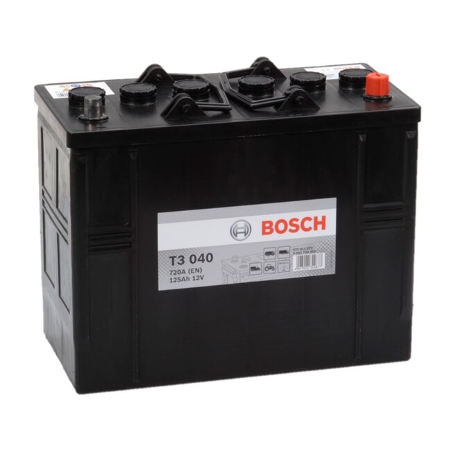 Bosch Startaccu 12 volt 125 ah T3 040 Black truckline