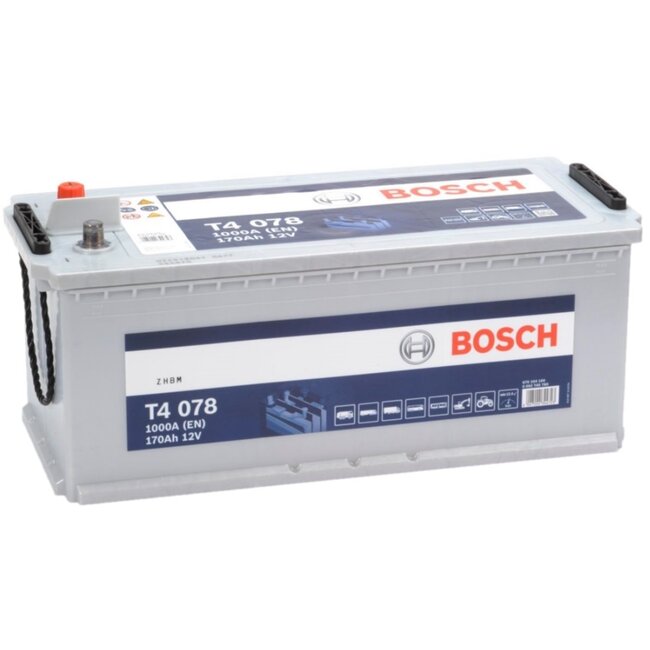 Bosch Startaccu 12 volt 170 ah T4 078 Blue truckline