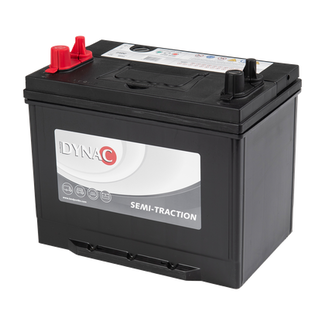 Dynac Semi tractie 12 volt 75ah Type 24DC SMF accu