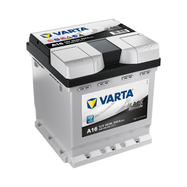 Varta Auto accu 12 volt 40 Ah Black Dynamic type A16