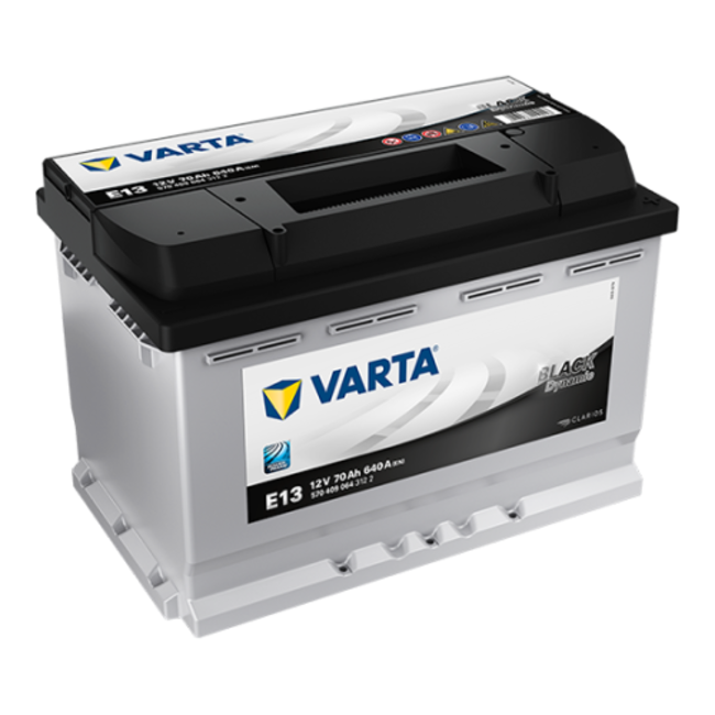 Varta Auto accu 12 volt 70 Ah Black Dynamic type E13