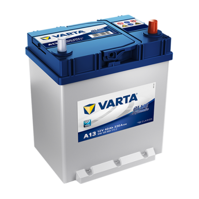 Varta Auto accu 12 volt 40 Ah Blue Dynamic type A13