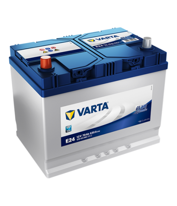 Schipbreuk rustig aan Veeg Varta auto accu 12 volt 70 Ah Blue Dynamic 570 413 063 type E24 - Accu  Service Holland