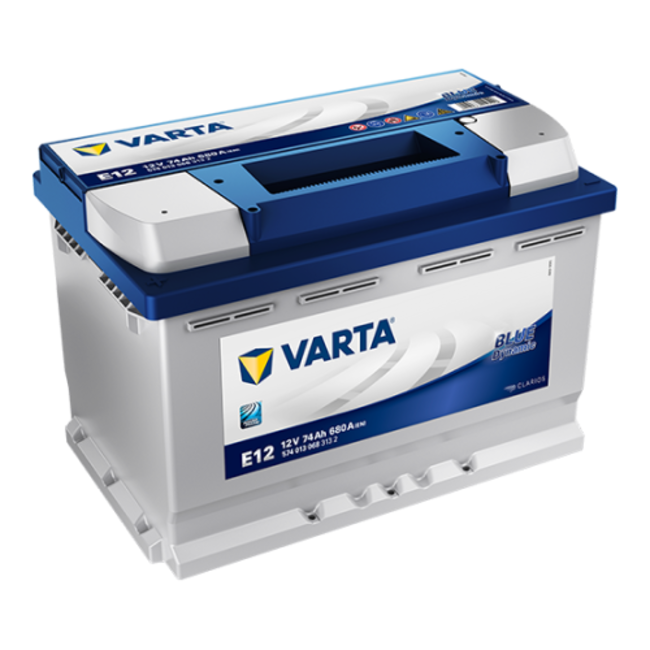 Varta Auto accu 12 volt 74 Ah Blue Dynamic type E12