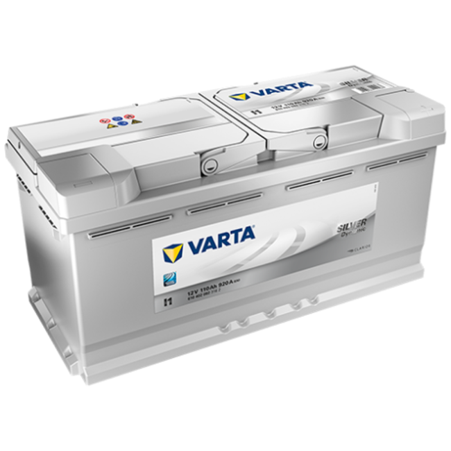 Varta Auto accu 12 volt 110 Ah Silver Dynamic type I1