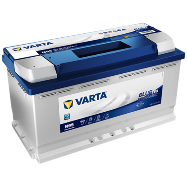 Varta Auto accu 12 volt 95 Ah EFB Blue Dynamic type N95