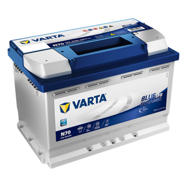 Varta Auto accu 12 volt 70 Ah EFB Blue Dynamic type N70