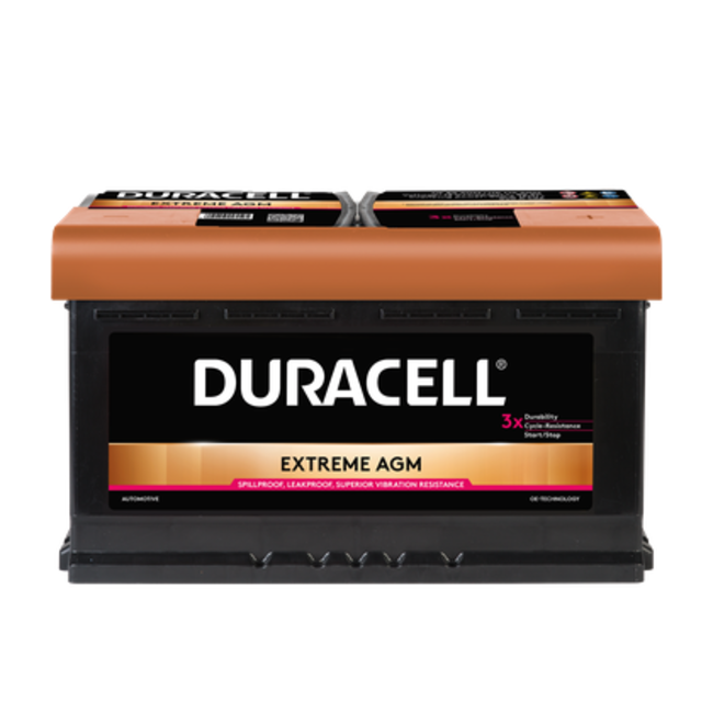 Duracell AGM accu 12 volt 80 ah BDE 80