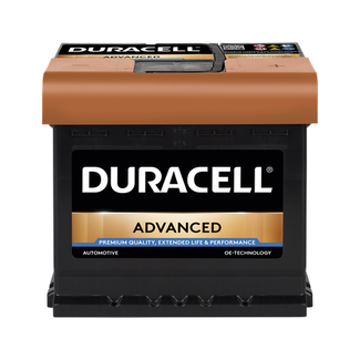 Duracell 12 volt 50 ah Auto accu BDA 50