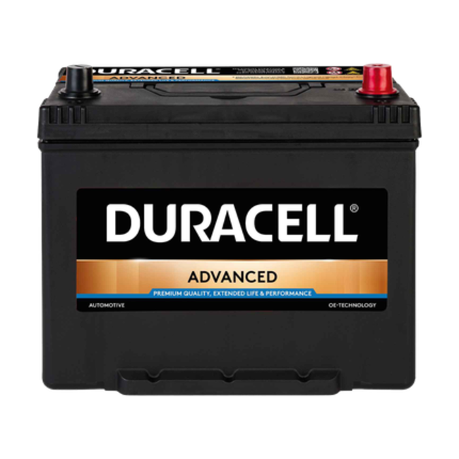 Duracell 12 volt 70 ah Auto accu BDA 70