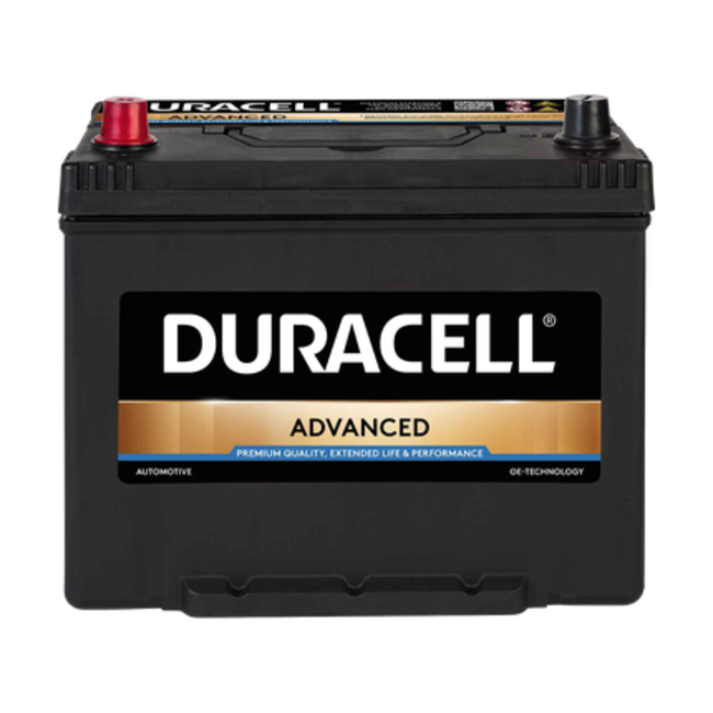 Duracell 12 volt 70 ah Auto accu BDA 70L