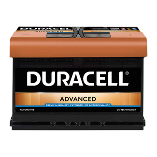 Duracell 12 volt 74 ah Auto accu BDA 74