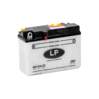 LP 6N12A-2C motor accu 6 volt 12 ah (01299 - MD 6N12A-2C)