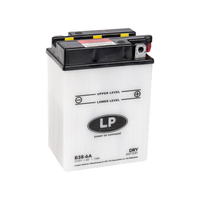 Landport (LP) B38-6A motor accu 6 volt 13,0 ah (01411 - MD B38-6A)