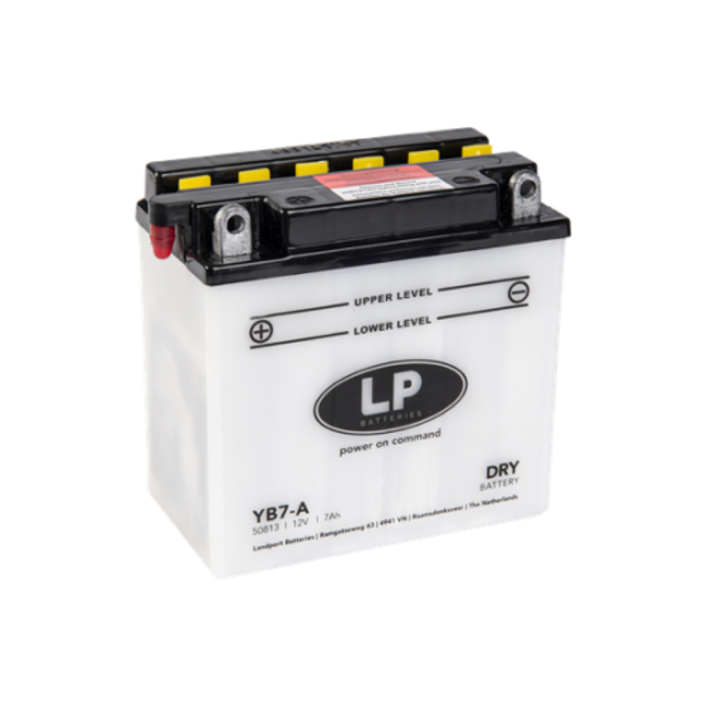 Landport (LP) LB7-A motor accu 12 volt 7,0 ah (50813 - YB7-A)