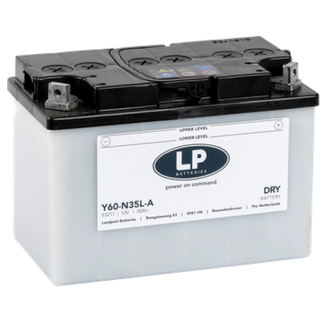 LP Y60-N35L-A (6MK5) motor accu 12 volt 30 ah (53211 - MB L60-N35L-A)