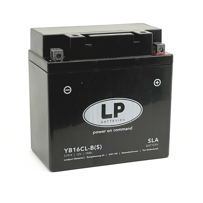 LP SLA YB16CL-B(s) Motor accu 12 volt 19,0 ah (51914 - MS LB16CL-B (S)