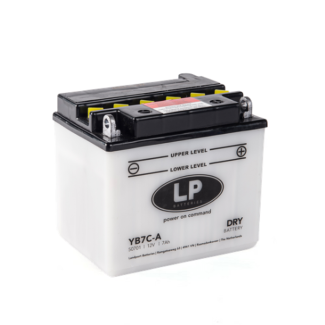 Landport (LP) LB7C-A motor accu 12 volt 7,0 ah (50701 - YB7C-A)