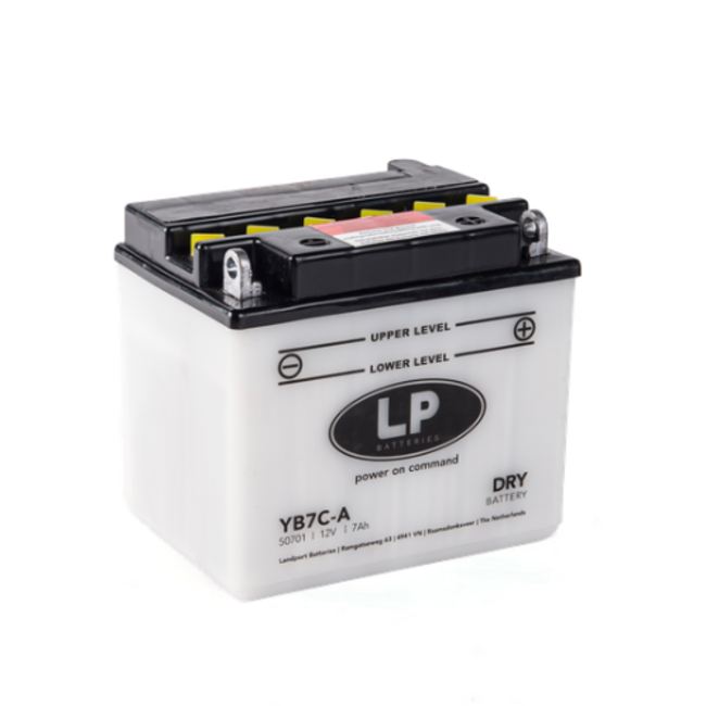 LP YB7C-A motor accu 12 volt 7,0 ah (50701 - MD LB7C-A)