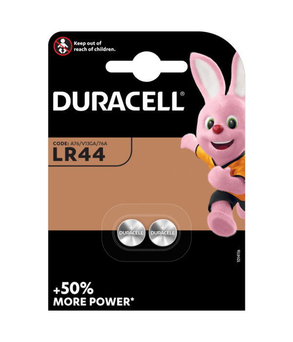 Duracell Knoopcel batterij LR blister 2 - Accu Service