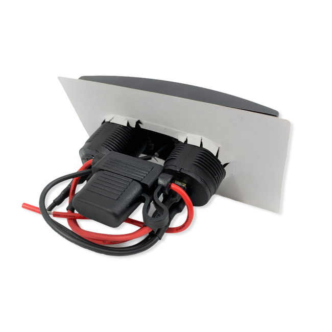 Talamex Curved add-on paneel met dubbele USB aansluiting en accu indicator