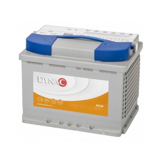 Dynac Deep Cycle AGM accu 12 volt 65 ah