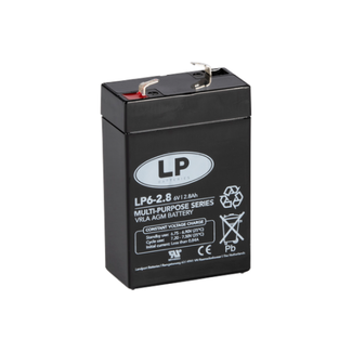 Batterie VRLA AGM LP6-12 VDS Landport 6V 12ah