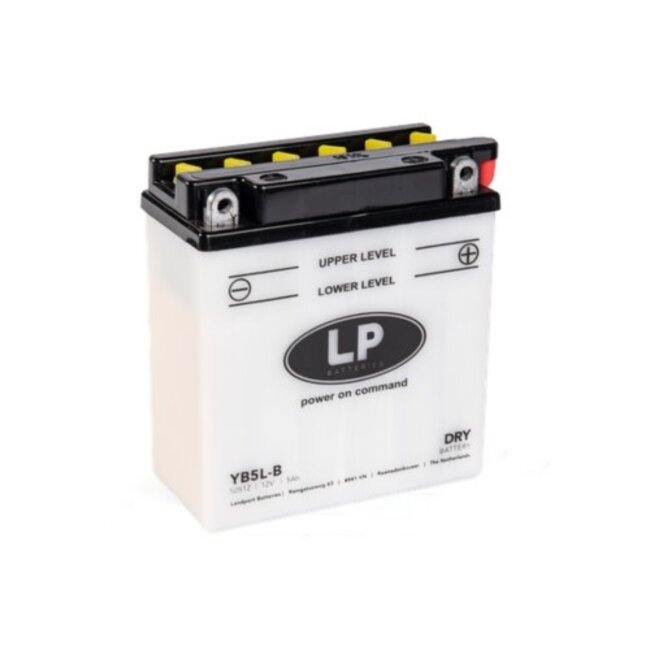 Landport (LP) LB5L-B motor accu 12 volt 5,0 ah (50512 - YB5L-B)