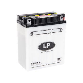 LP YB12A-B motor accu 12 volt 12 ah (51215 - MD LB12A-B)