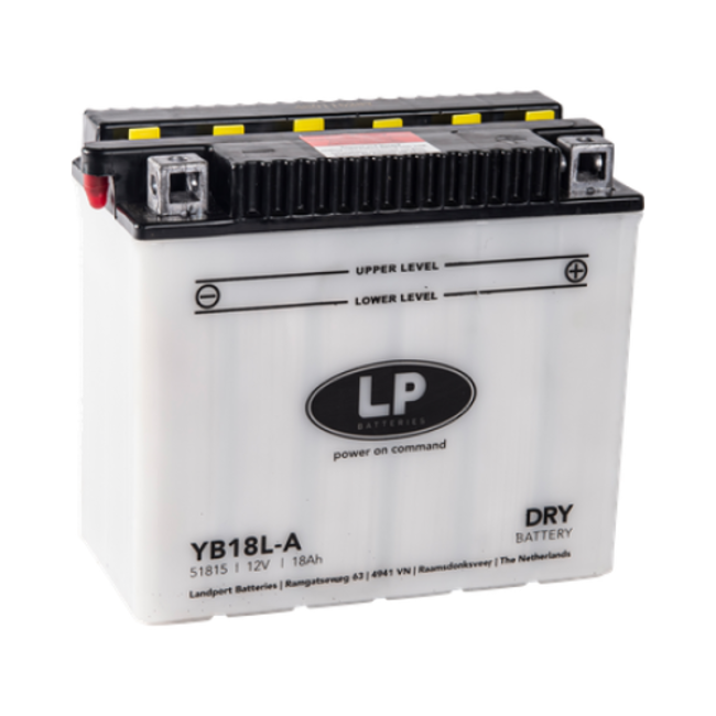 LP YB18L-A motor accu 12 volt 18,0 ah (51815 - MD YB18L-A)