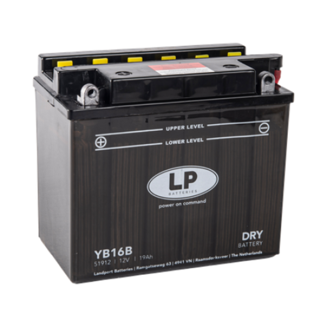Landport (LP) LB16B motor accu 12 volt 19,0 ah (51912 - YB16B)