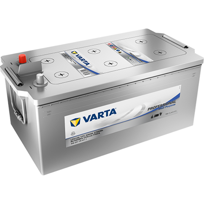 Varta LED240 accu 12 volt 240 ah Dual Purpose