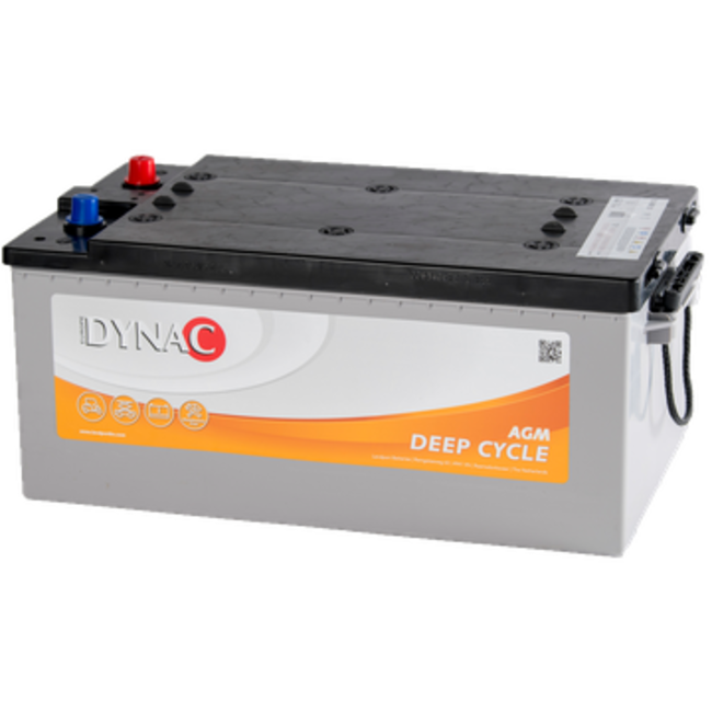 Dynac Deep Cycle AGM accu 12 volt 220 ah