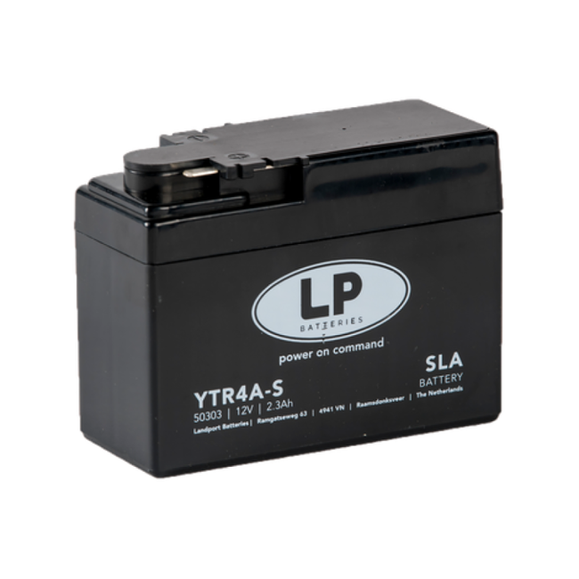 LP SLA YTR4A-S motor accu 12 volt 2,3 ah (50303 - MS LTR4A-S)